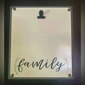Family Clip Photo Frame Holder Photograph Family Picture Frame